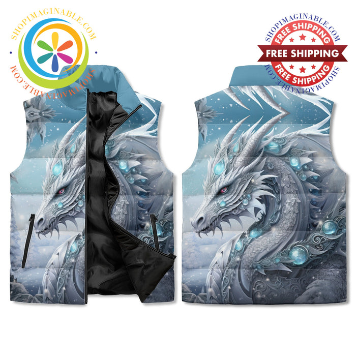 Ice Dragon Puffer Vest M