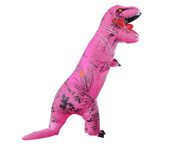 Gadget Gerbil Rose Red Inflatable Dino Costume