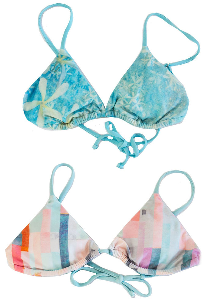 ISLA CAPRI - Reversible TRIANGLE TOP Triangle Top Chance Loves Swim XS