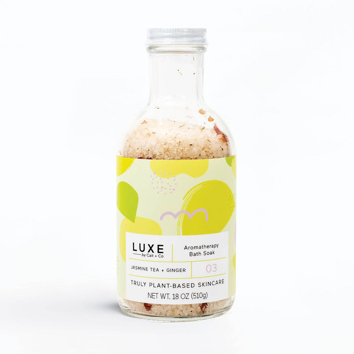 Jasmine Tea + Ginger Aromatherapy Bath Soak
