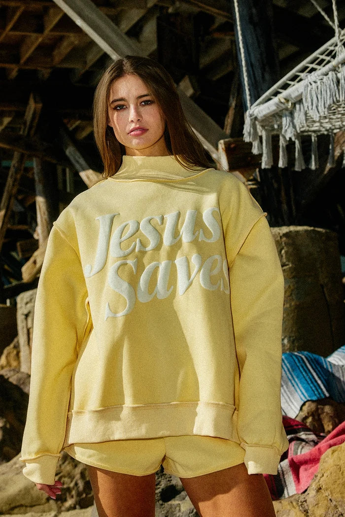 JESUS SAVES MOCKNECK