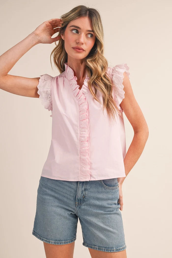 KASEY PINK BLOUSE