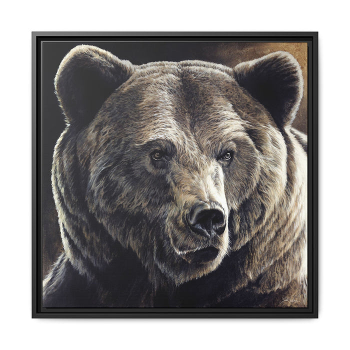 "Kodiak" Framed Canvas