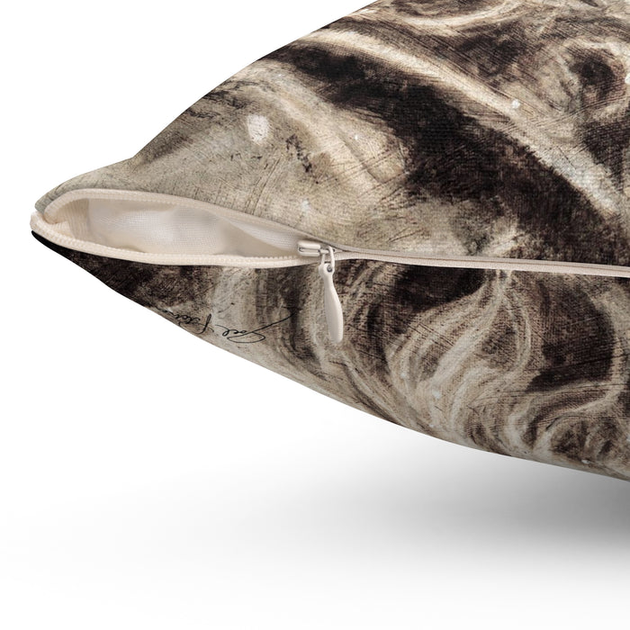 "Kris Kringle" Square Pillow