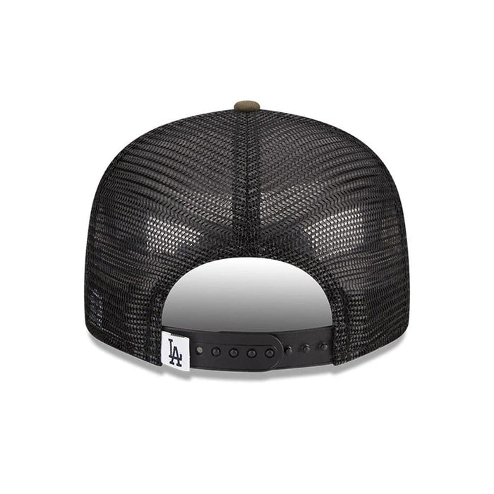 Pictured is this MLB Evergreen LA Dodgers 9FIFTY Trucker cap in camo. 5
