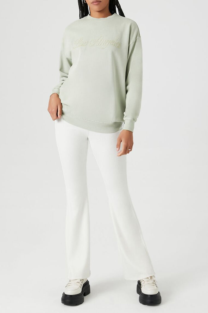 Lace Los Angeles Drop-Sleeve Pullover
