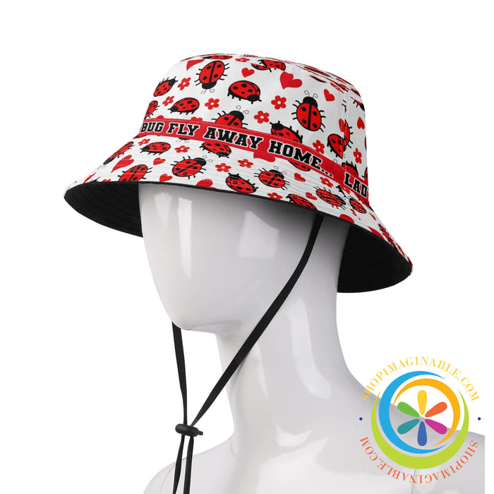 Lady Bug Love Bucket Hat