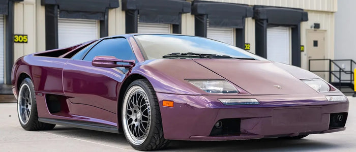 Lamborghini 0061 Viola Ophelia Basecoat With Reducer Quart (Basecoat Only) Kit