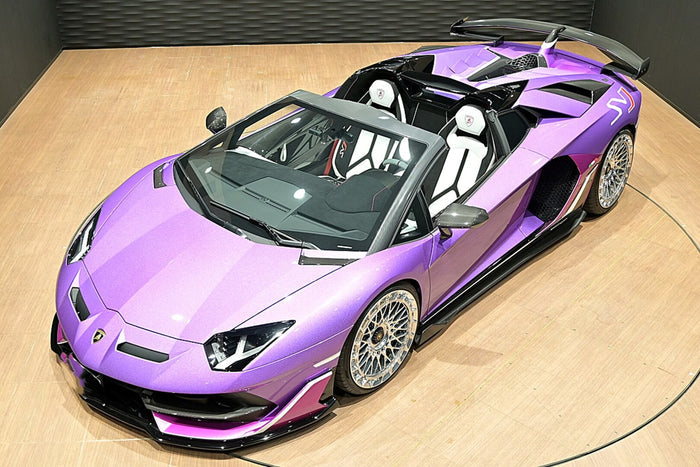 Lamborghini 0359 Viola Cybele Tri-Coat Pearl Basecoat Clearcoat Quart Paint Kit