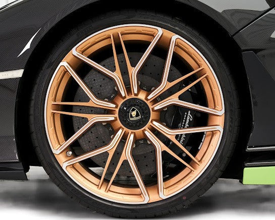 Lamborghini 0367 Oro Electrum (Wheel) Basecoat Clearcoat Quart Complete Paint