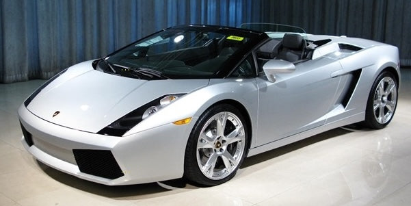 Lamborghini LX7W Grigio Thalasso Basecoat Clearcoat Quart Complete Paint Kit