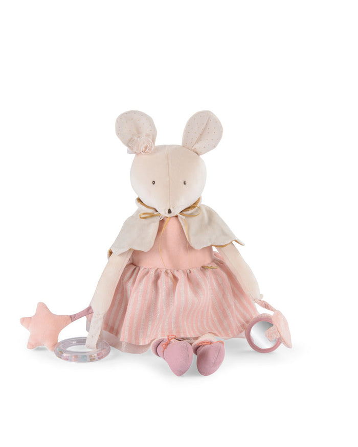 Large Activity Mouse – La Petite École de Danse Sensory Toy - Moulin Roty