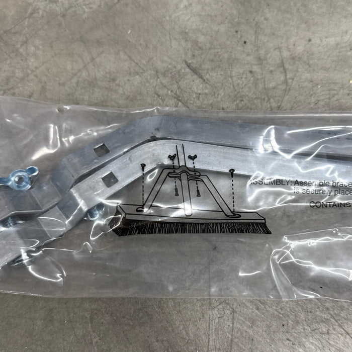 LARGE METAL BRACE FOR PUSH BROOMS