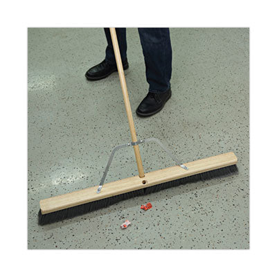 LARGE METAL BRACE FOR PUSH BROOMS