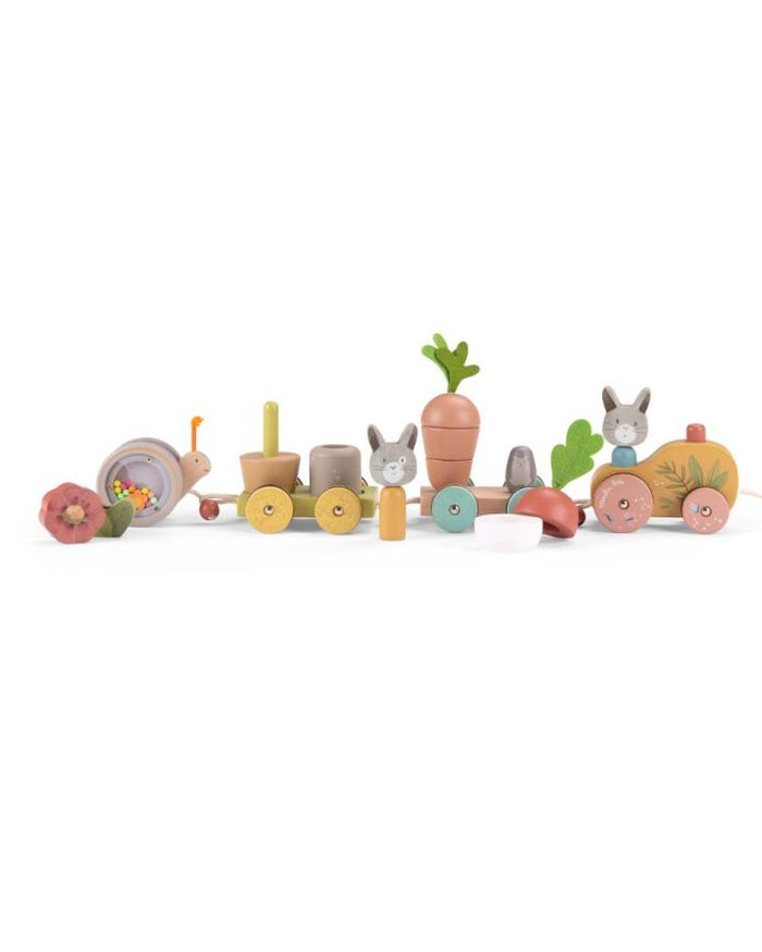 Large Pull-Along Activity Train – Moulin Roty