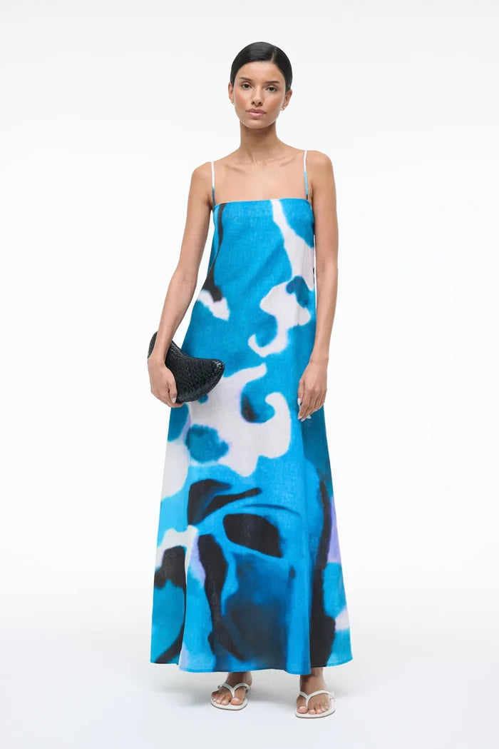 Laura Linen Dress Dresses STAUD