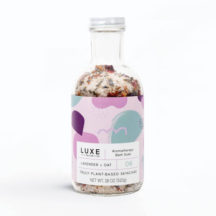 Lavender + Oat Aromatherapy Bath Soak