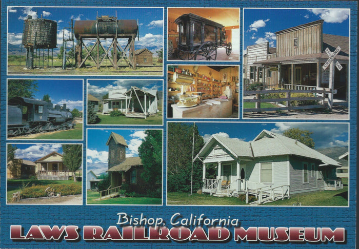 Laws Railroad Museum Bishop Postcard-QTY=50