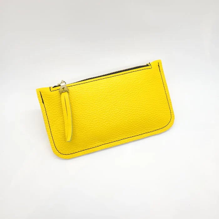 Leather Zip Pouch