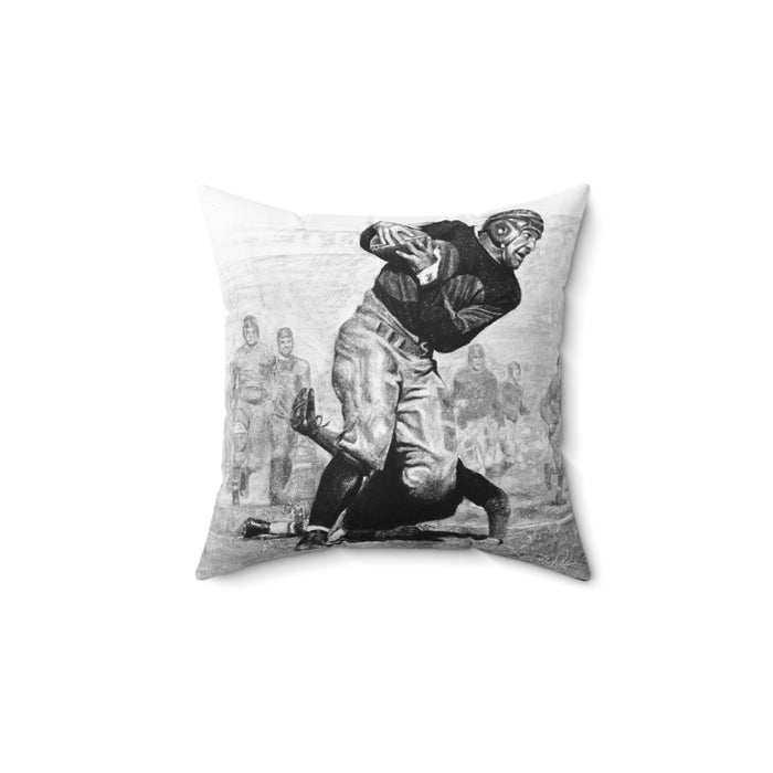 "Leatherheads" Square Pillow.