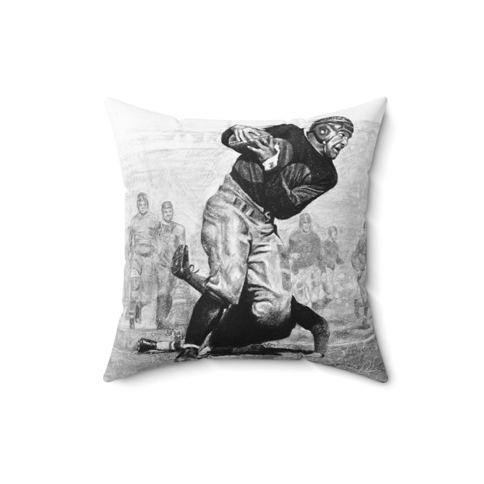 "Leatherheads" Square Pillow.