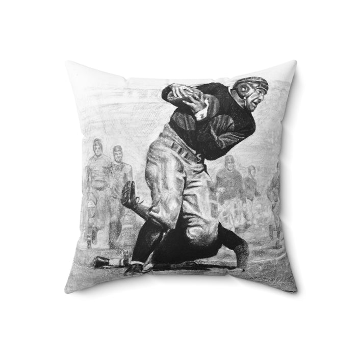 "Leatherheads" Square Pillow.