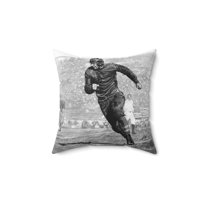 "Leatherheads" Square Pillow.