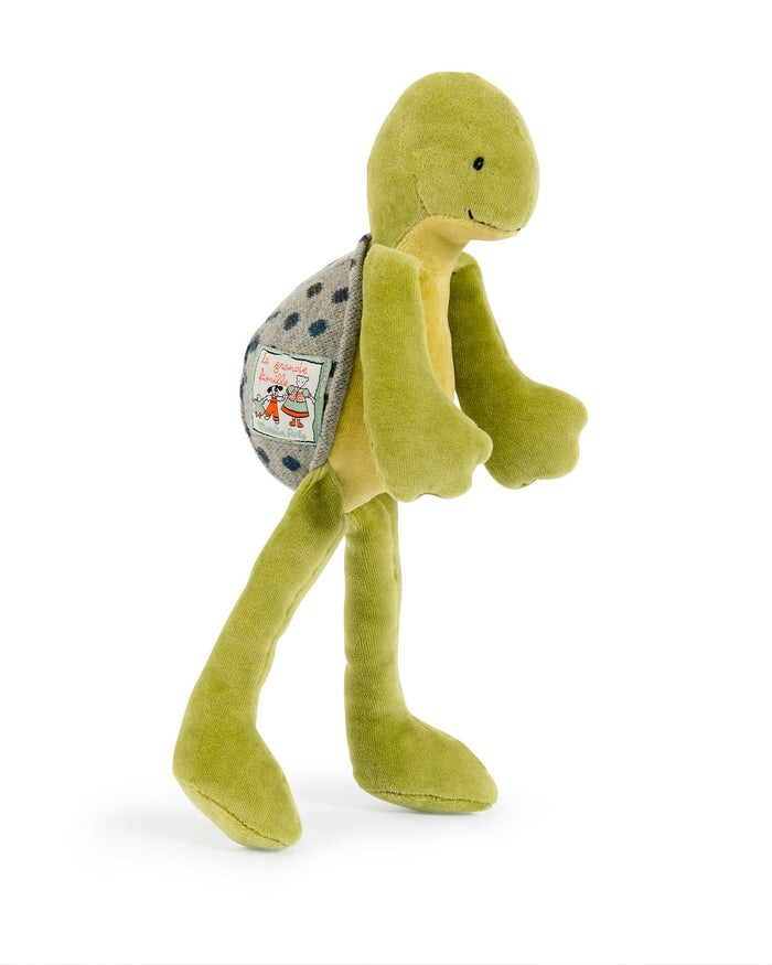 Little Camille the Turtle Soft Toy – La Grande Famille - Moulin Roty