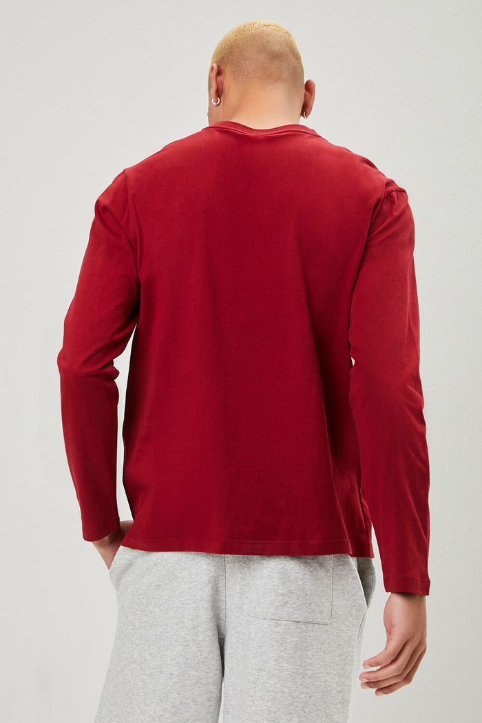 Long-Sleeve Crew Neck Tee