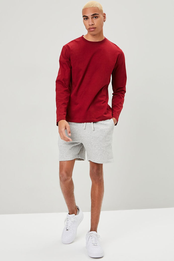 Long-Sleeve Crew Neck Tee