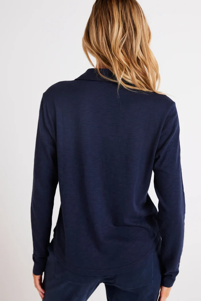 Long Sleeve Knit Button Down Tops Bella Dahl