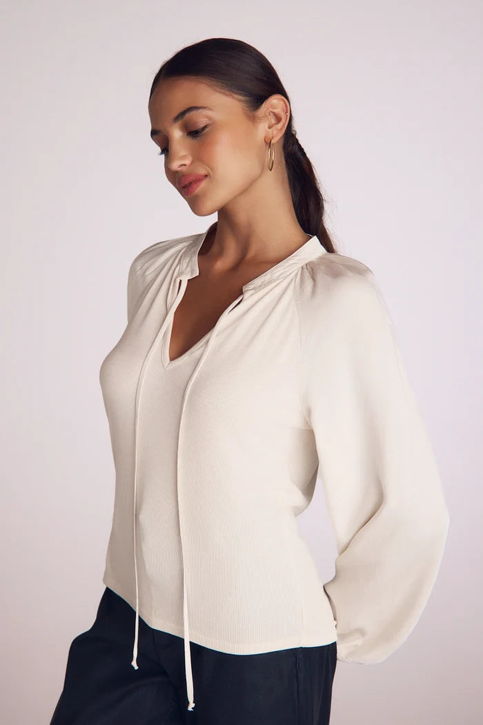 Long Sleeve Raglan Mixed Shirt Tops Bella Dahl