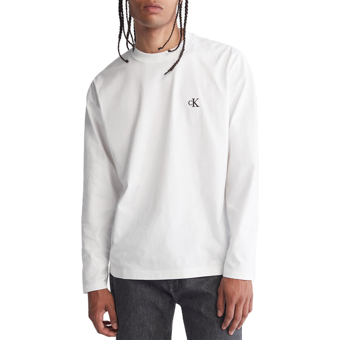 Long Sleeves Relaxed Archive Logo Crewneck Tee