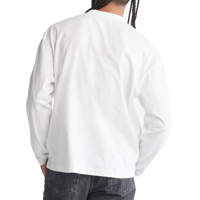 Long Sleeves Relaxed Archive Logo Crewneck Tee
