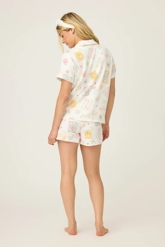 Lucky Me Tarot Card Print 3-Piece PJ Set Sleepwear P.J. Salvage