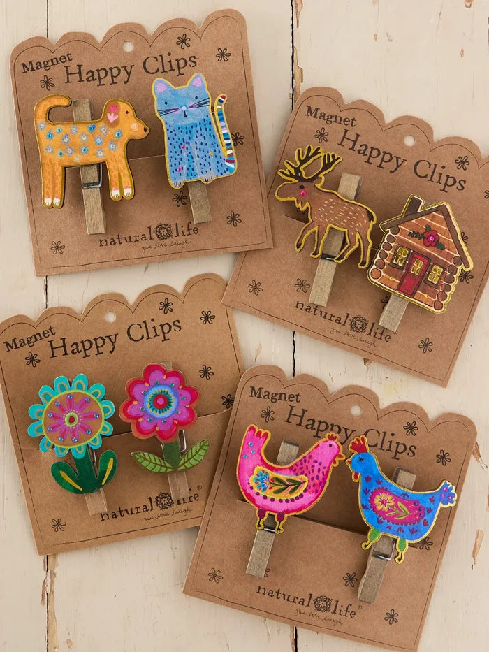 Magnet Happy Clips, Set of 2 - Chicken-view 3