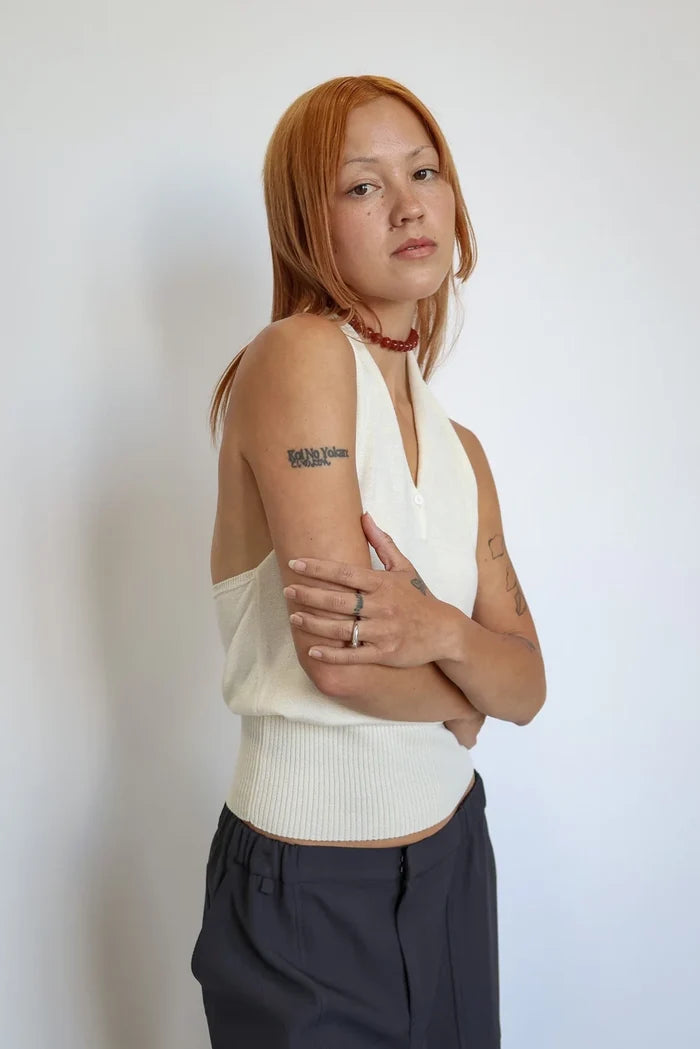 Marcelo Halter Tops Geel