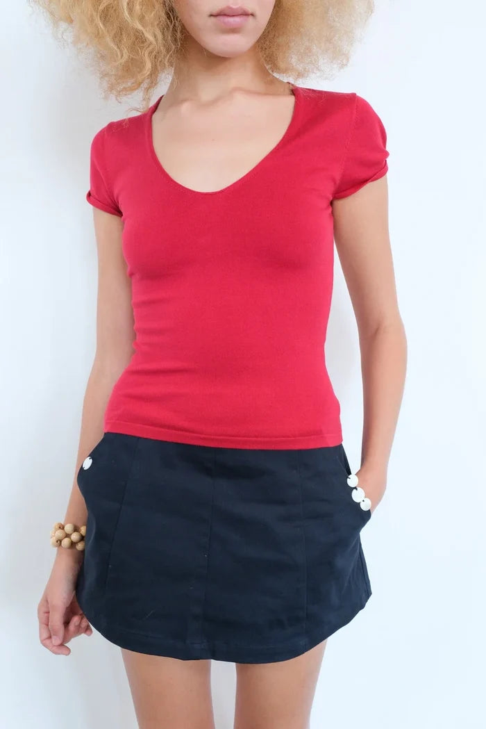 Marty Shell Skirt Skirts Geel