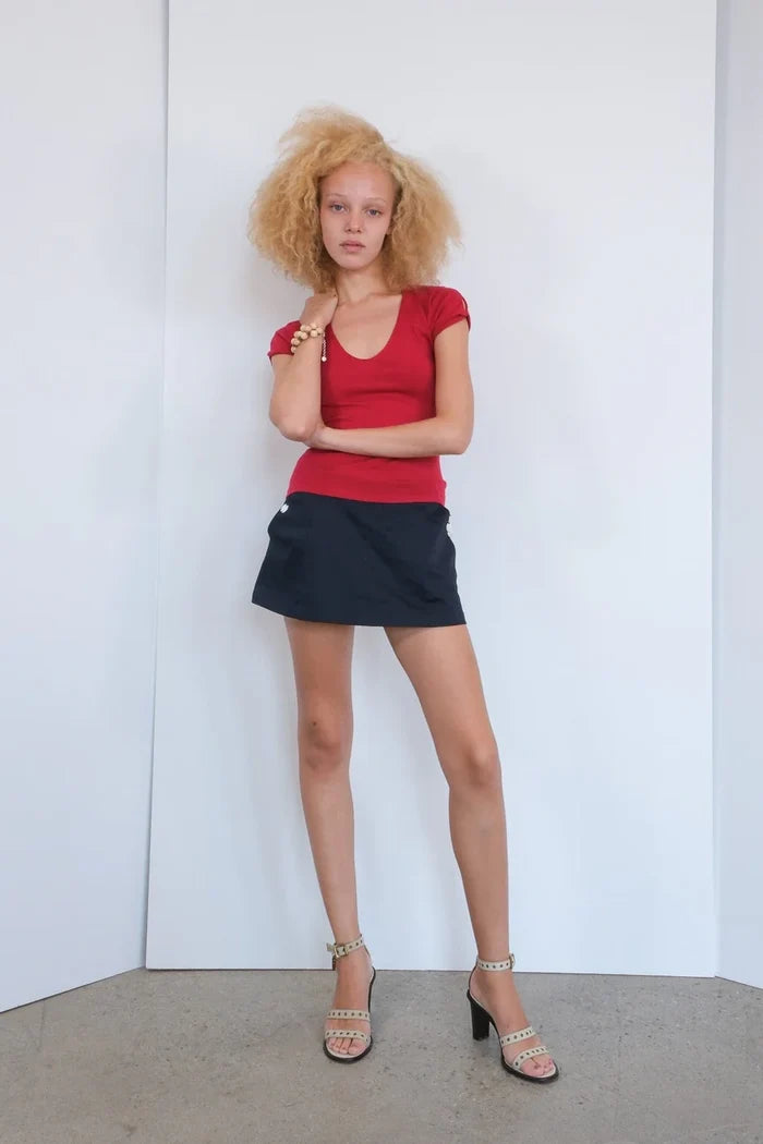 Marty Shell Skirt Skirts Geel