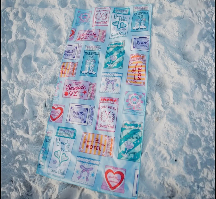 MATCHBOOK REVERSIBLE TOWEL