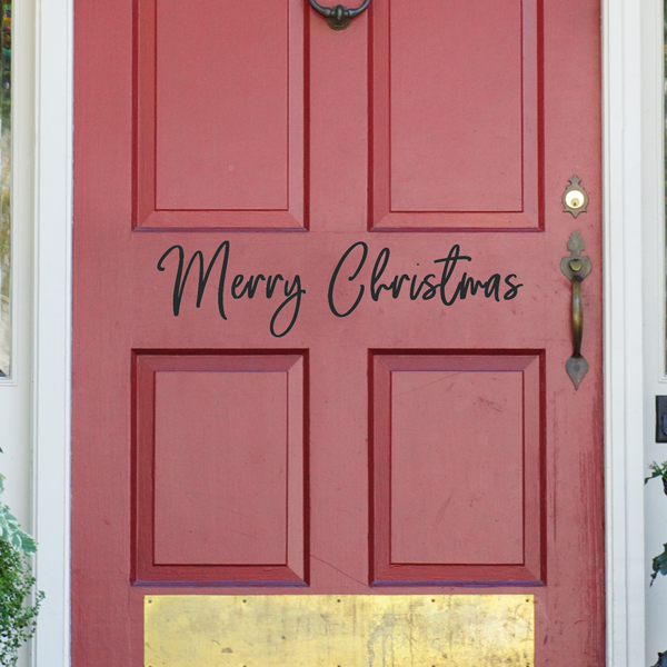 Merry Christmas Decal