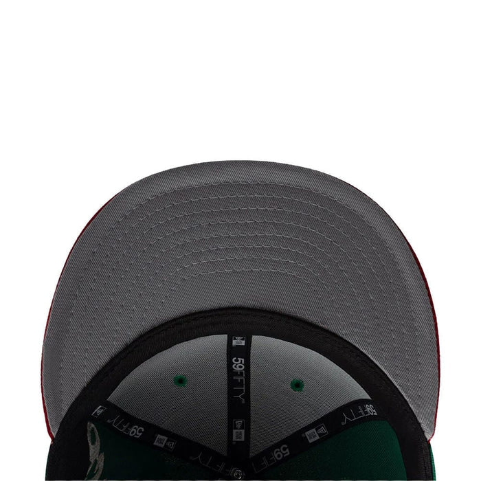 Pictured is this LMB Wordmark 59FIFTY Fitted cap in green. 2