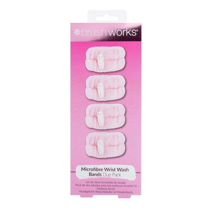 Microfibre Wrist Wash Bands for Face Washing -  2pairs