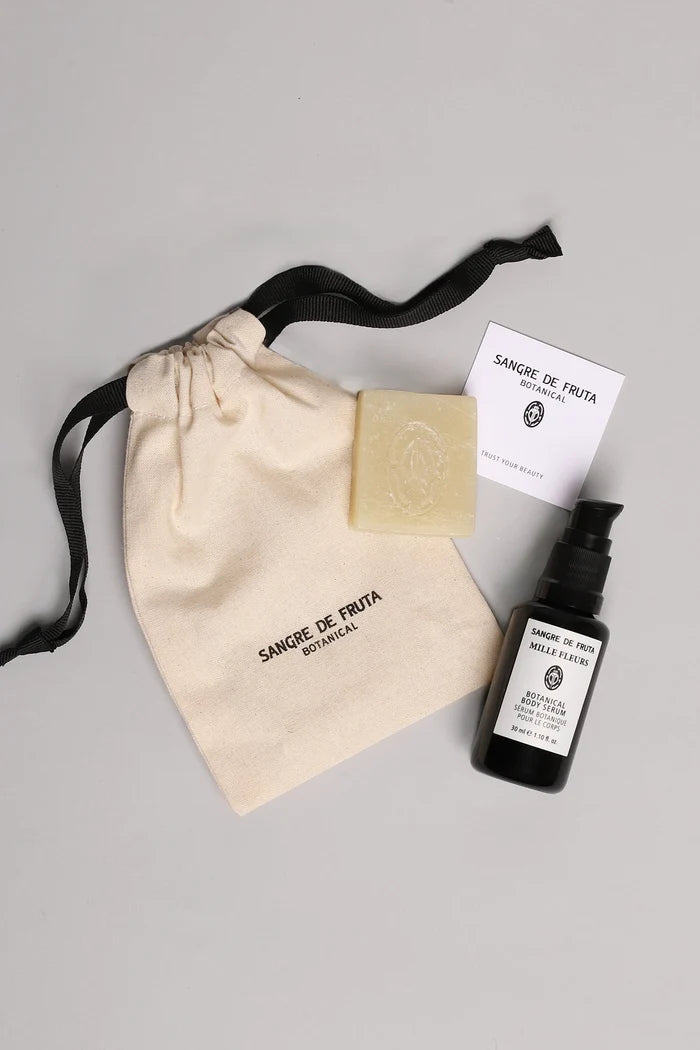 Mille Fleurs Holiday Kit Apothecary Sangre De Fruta