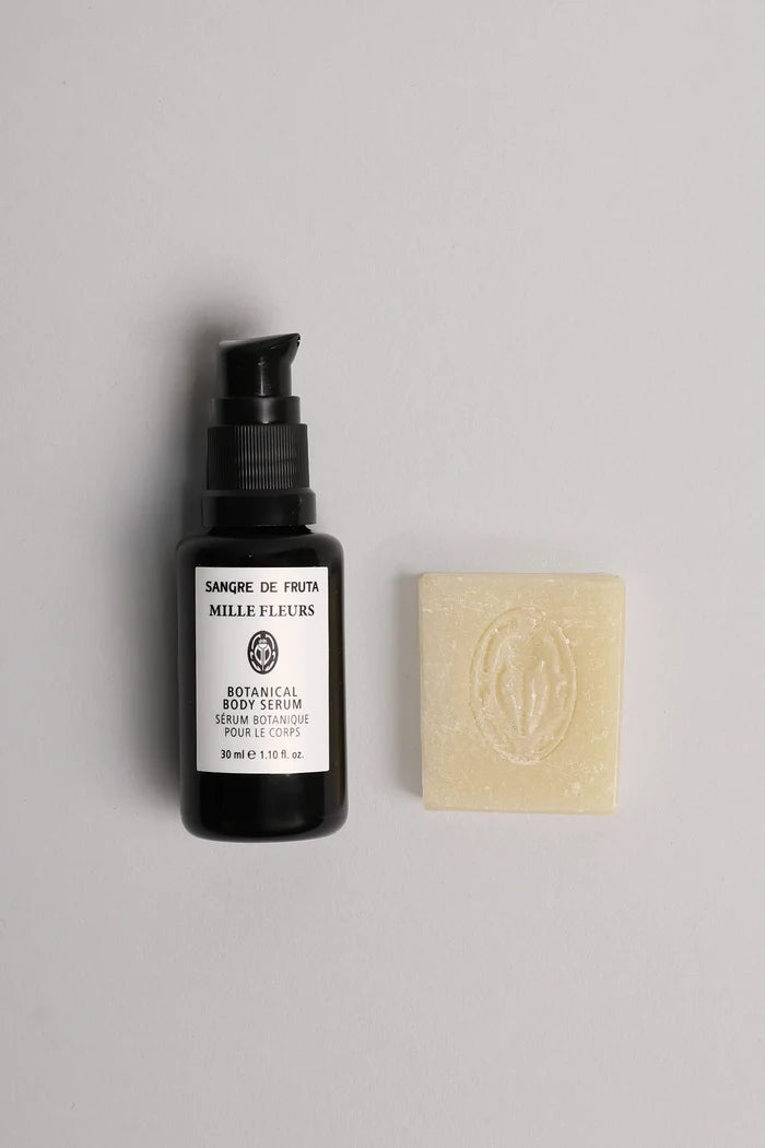 Mille Fleurs Holiday Kit Apothecary Sangre De Fruta