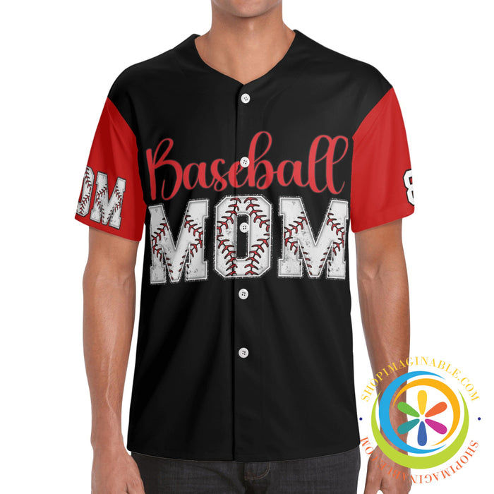 Mom Unisex Baseball Jersey