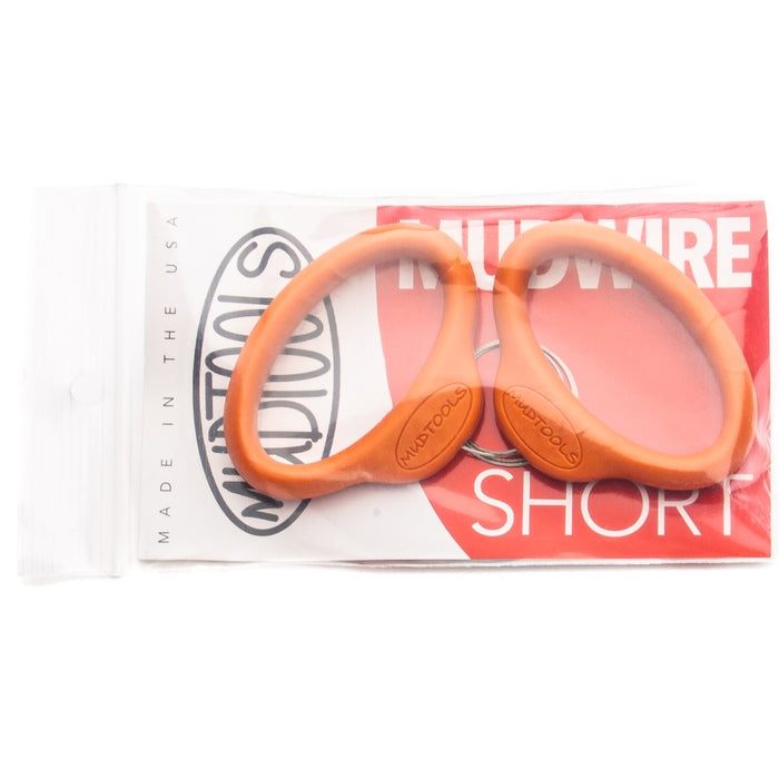 Mudwire Wire Cut Off Short- Orange 9"