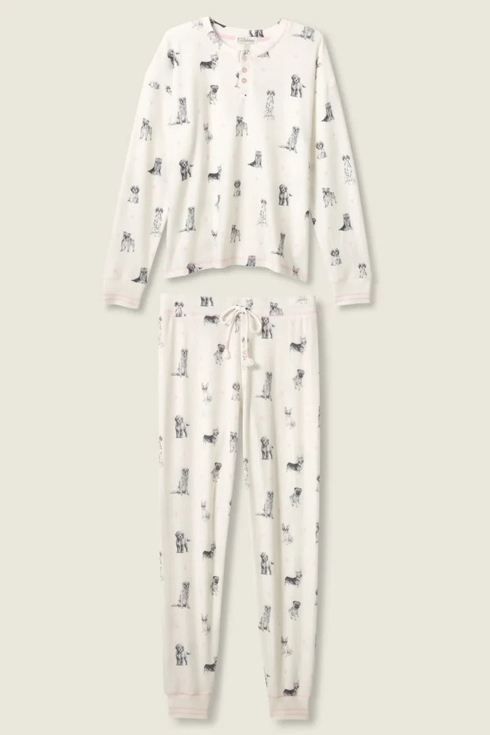 My Dog Is My Valentine PJ Set Sleepwear P.J. Salvage