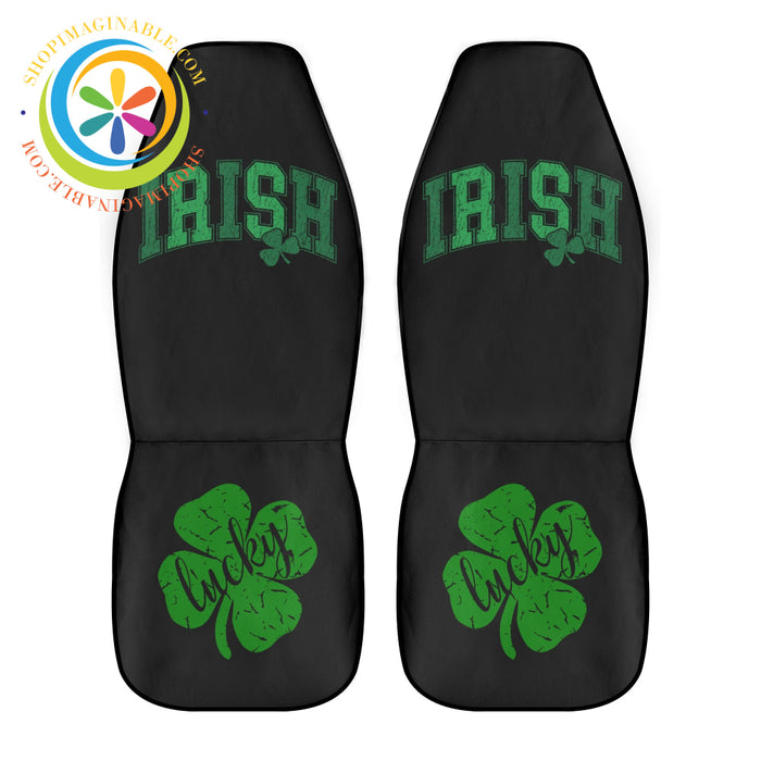 My Lucky Irish Cloth Car Seat Covers-ShopImaginable.com