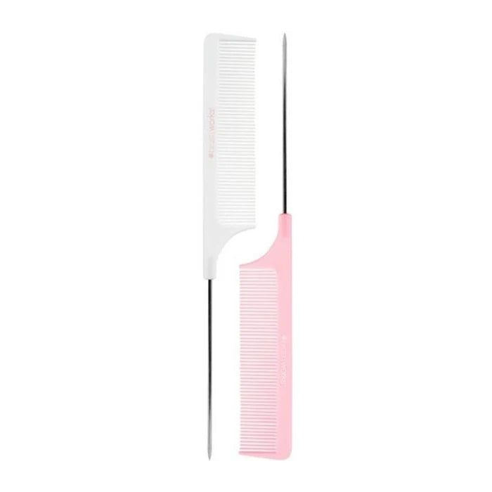 Needle Tail Hair Combs for Parting & Backcombing - 2pcs